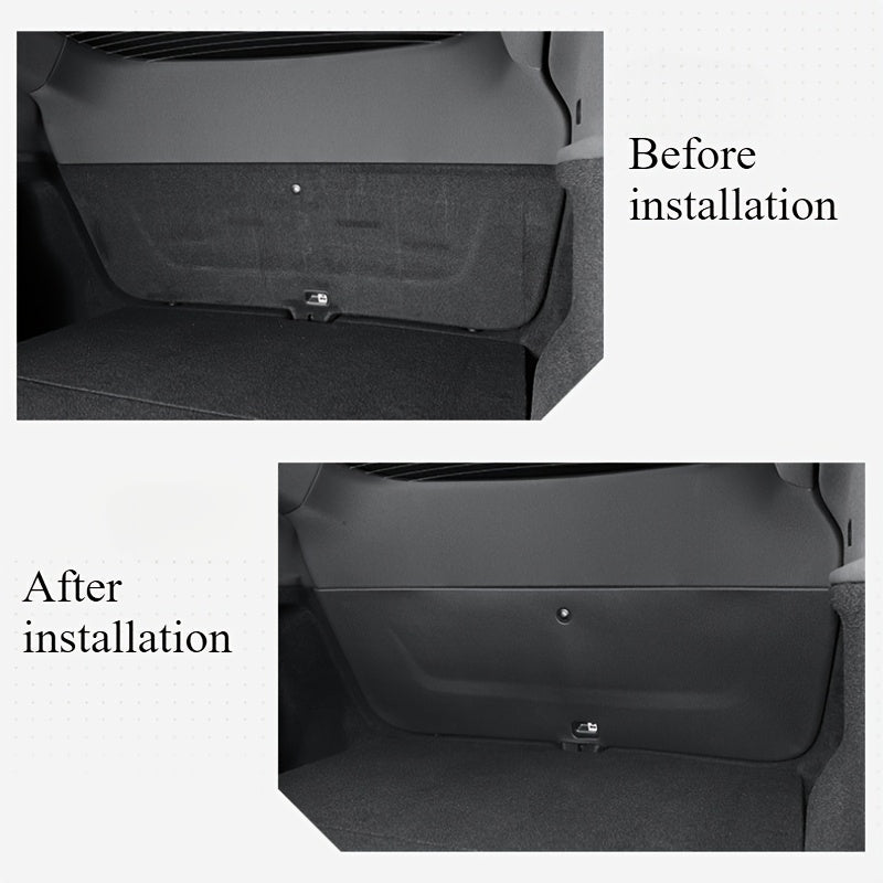 Tailgate Protection Mat Suitable for The 2025 for Model Y Juniper, Made of TPE Material, Trunk Mat, Trunk Door Protector, Car Interior Anti-Dirt Mat, Model Y Juniper Accessories.