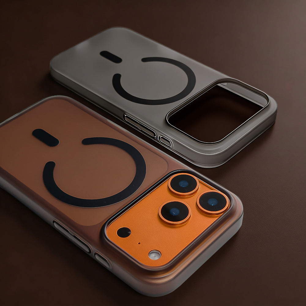 Phone Case: Luxury Translucent Matte Magnetic Wireless Charging Phone Case for iPhone 11 12 13 14 15 16 17 Pro Max Plus Air Hard Backboard Shockproof Armor Clear Cover