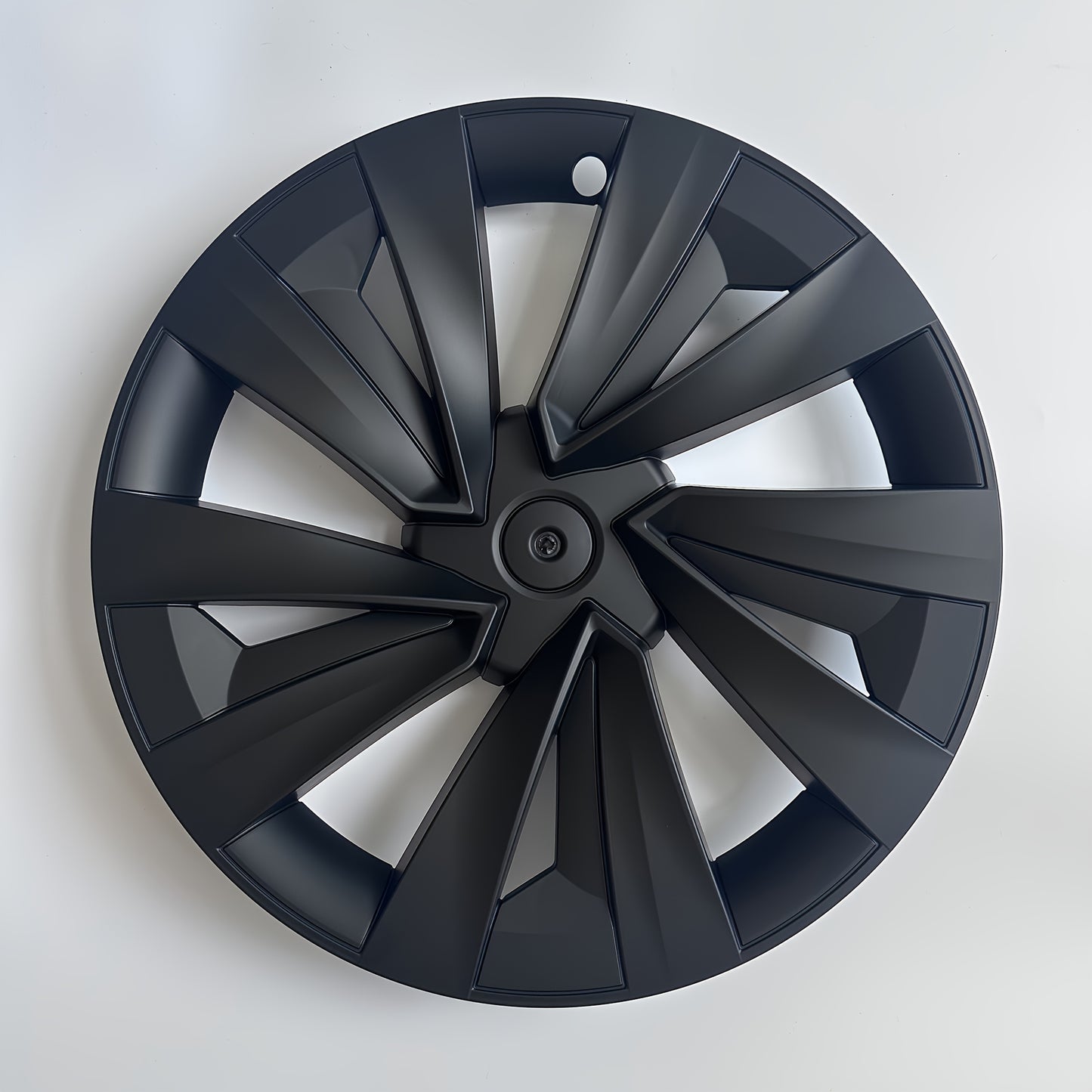 4pcs 19-2025 Dual-Tone Wheel Covers Suitable for Tesla Refreshed Model Y19-Inch, Full-Cover Hub Caps and Rim Protectors Accessories Kit
