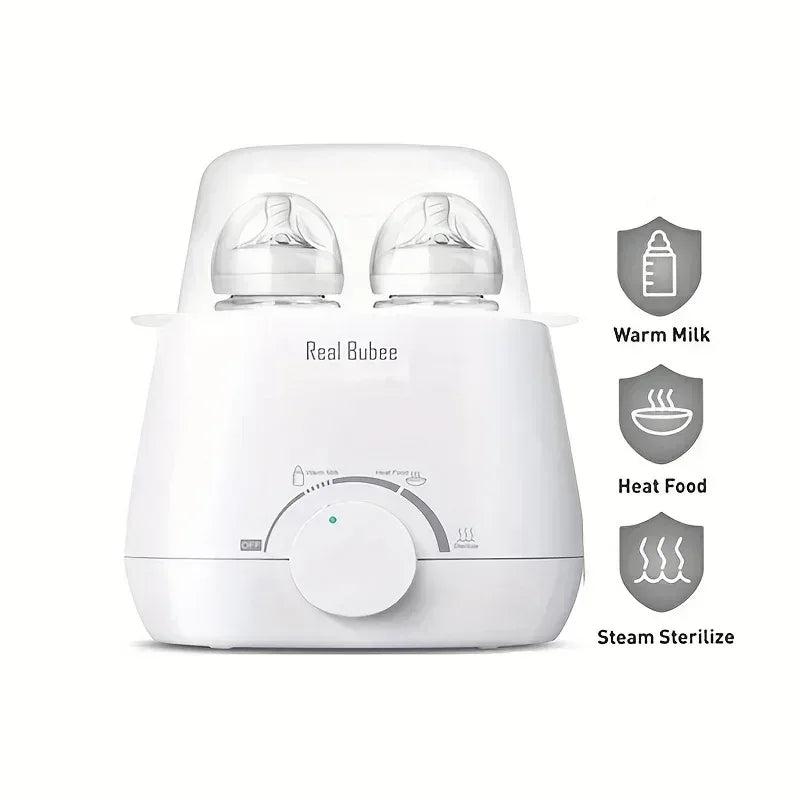 3-in-1 Bottle Warmer Sterilizer – Breast Milk Formula Fits Most Bottles Holiday Gift--Deal Extra-Deal Extra