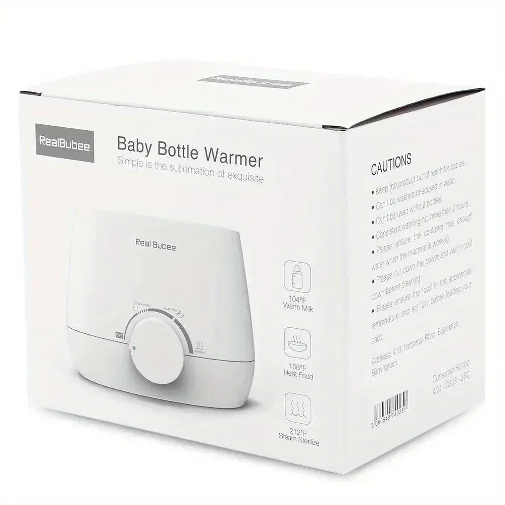 3-in-1 Bottle Warmer Sterilizer – Breast Milk Formula Fits Most Bottles Holiday Gift--Deal Extra-Deal Extra