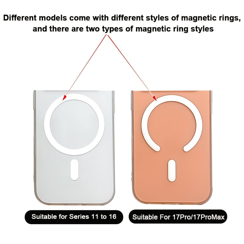 Phone Case: Luxury Translucent Matte Magnetic Wireless Charging Phone Case for iPhone 11 12 13 14 15 16 17 Pro Max Plus Air Hard Backboard Shockproof Armor Clear Cover