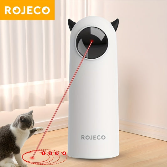 Interactive Smart Automatic Laser Cat Toy – Battery-Free Electronic Pet Light for Active Indoor Cats--Deal Extra-Deal Extra