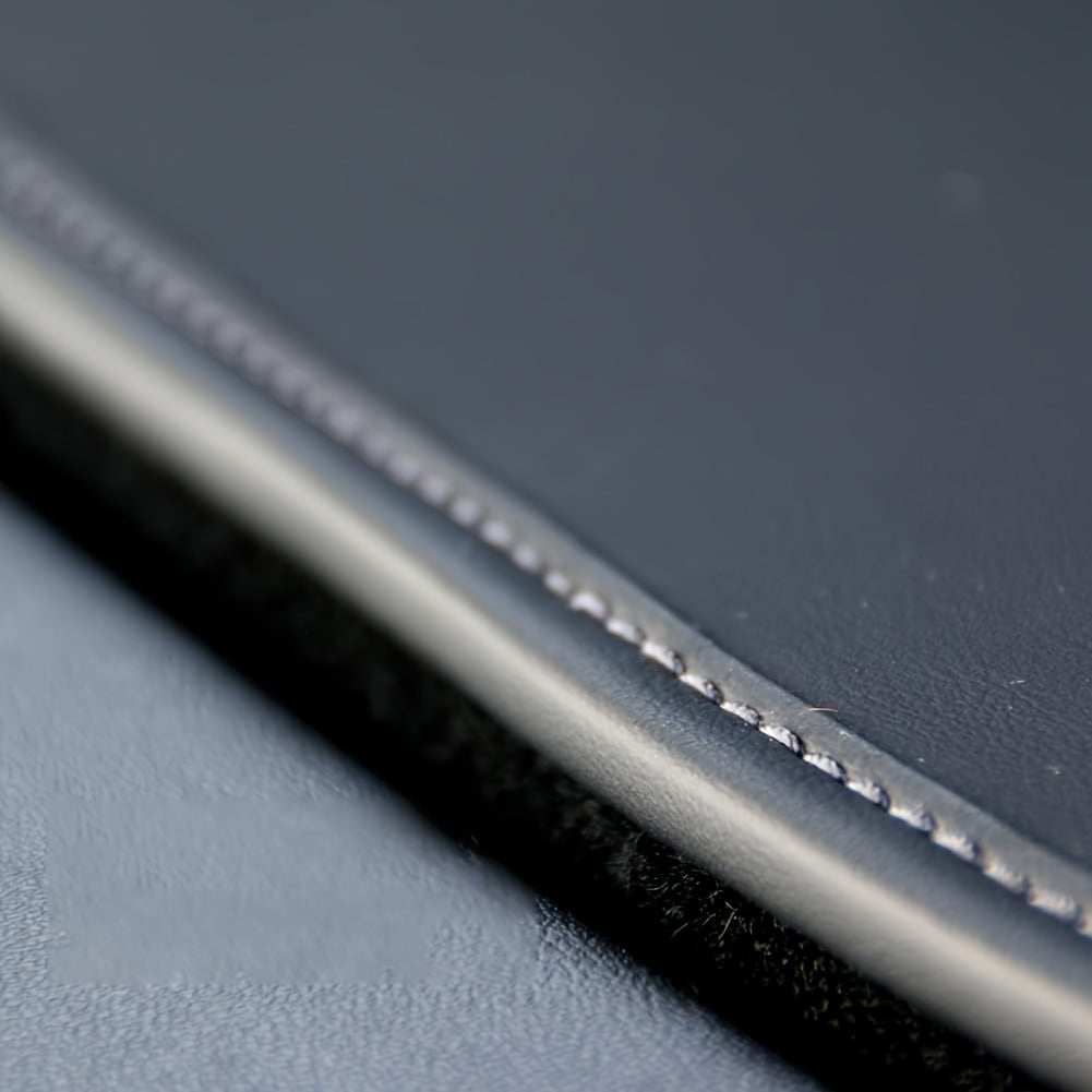 2pcs PU Leather Car Trunk Mats for Tesla for Model Y Cargo Liner Accessories Car Boot Liners