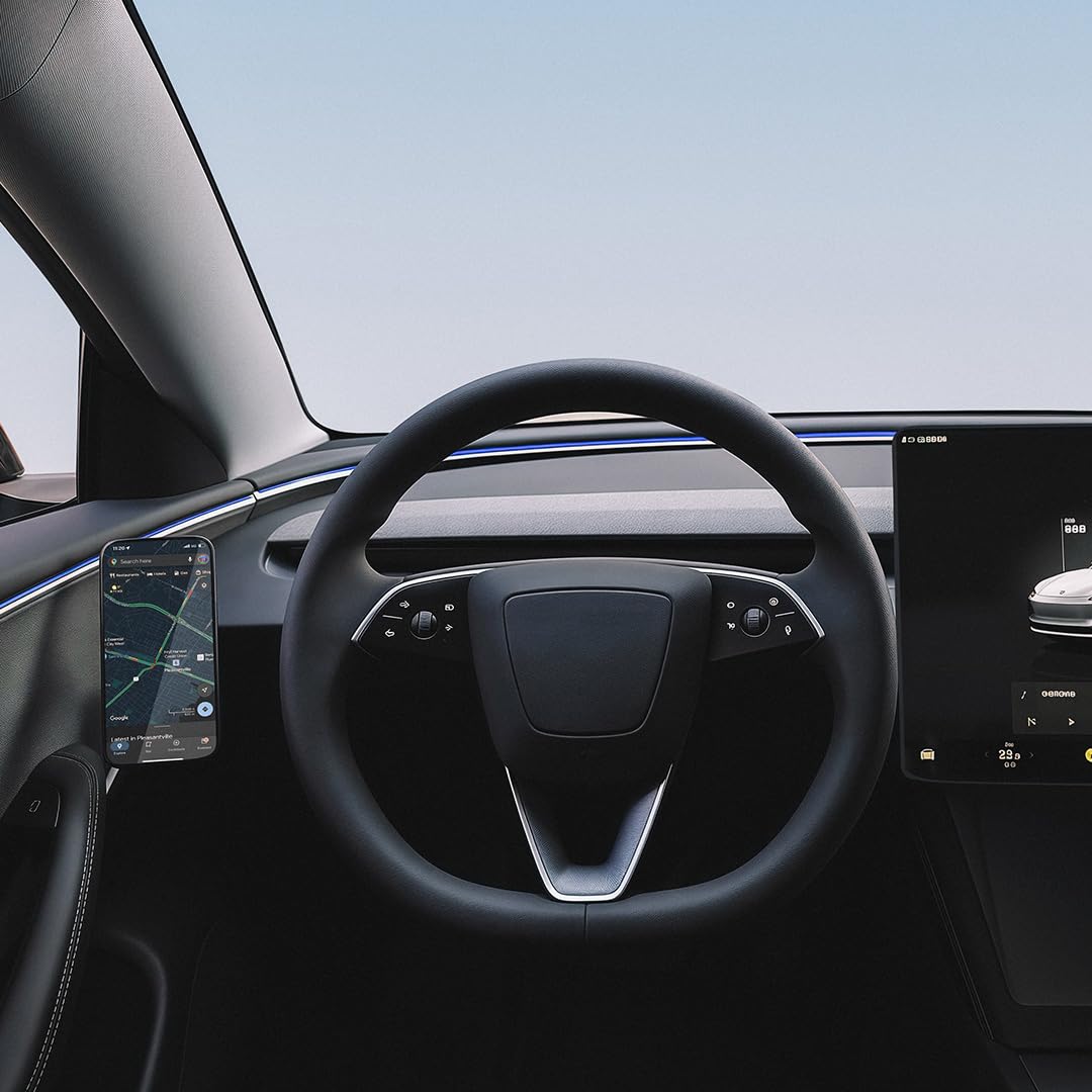 Model 3/Y Premium Alloy Phone Mount (2026-2022 Model Y, 2023-2021 Model 3)