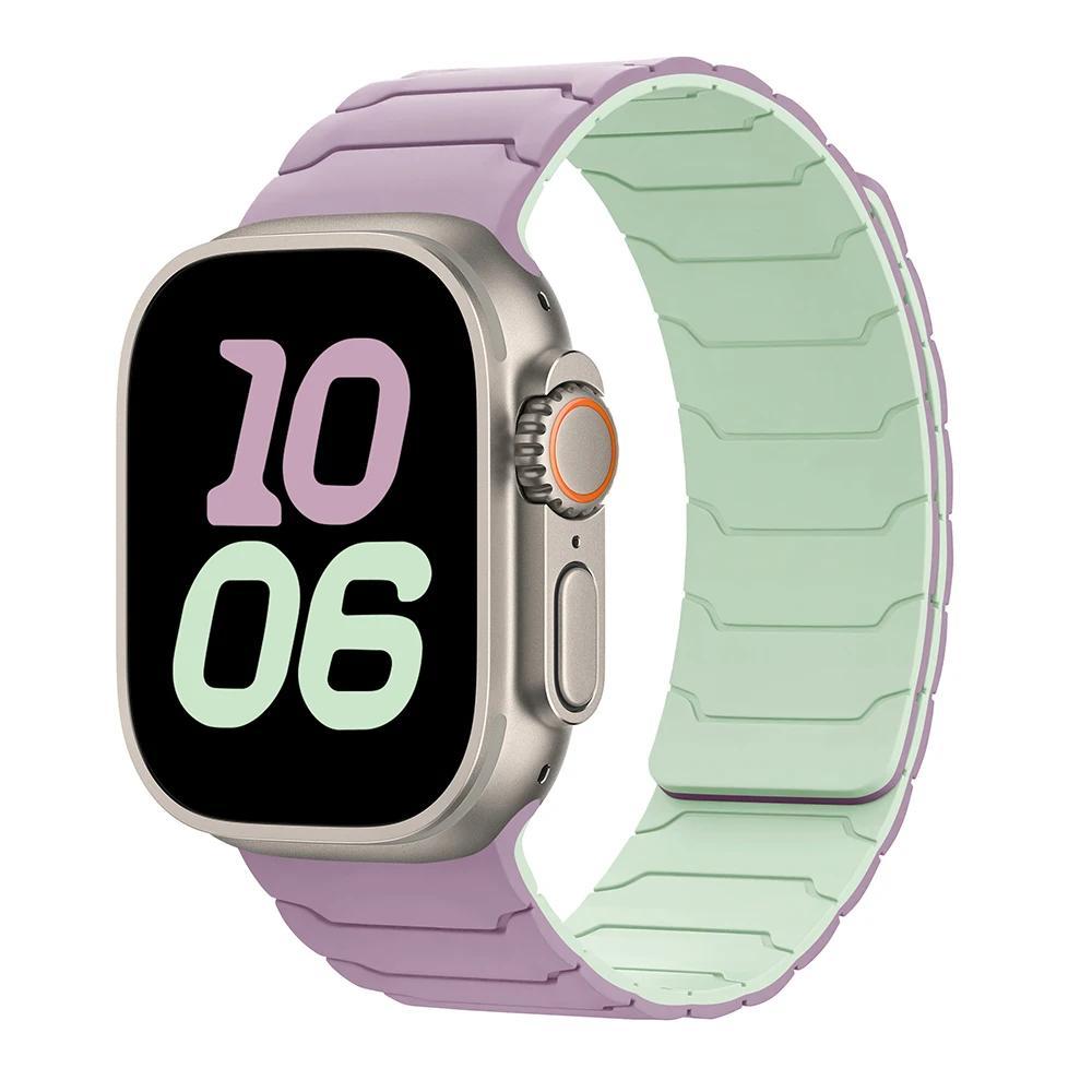 Magnetic Sport Strap for Apple Watch Band 38mm 40mm 41mm 42mm 44mm 45mm 46mm 49mm Adjustable Loop Bracelet for iWatch Series 10 9 8 7 6 5 4 SE Ultra 2 1 Accessories, Women Men