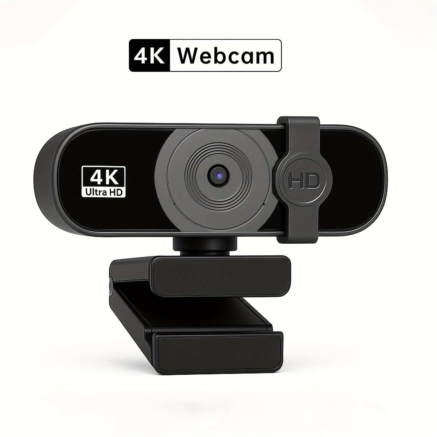 EXHQDR Q3 4K 8MP Webcam Auto Focus 90° USB Privacy Cover – Streaming Meetings--Deal Extra-Deal Extra