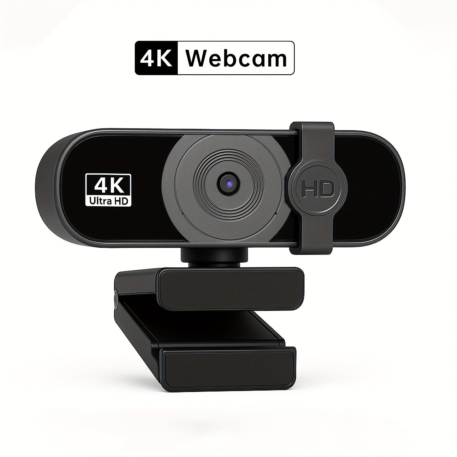 EXHQDR Q3 4K 8MP Webcam Auto Focus 90° USB Privacy Cover – Streaming Meetings--Deal Extra-Deal Extra