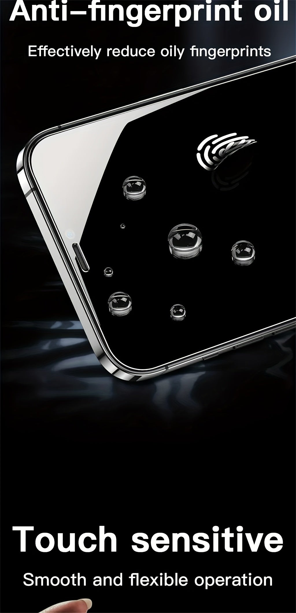 3pcs HD Full Cover Screen Protector For iPhone 17 16 15 Pro Max 17 Air 16e 14 13 12 11 Pro Max 14 15 16 Plus Tempered Glass For iPhone 11 12 13 14 15 16 17 16e Protection Glass--Deal Extra-Deal Extra