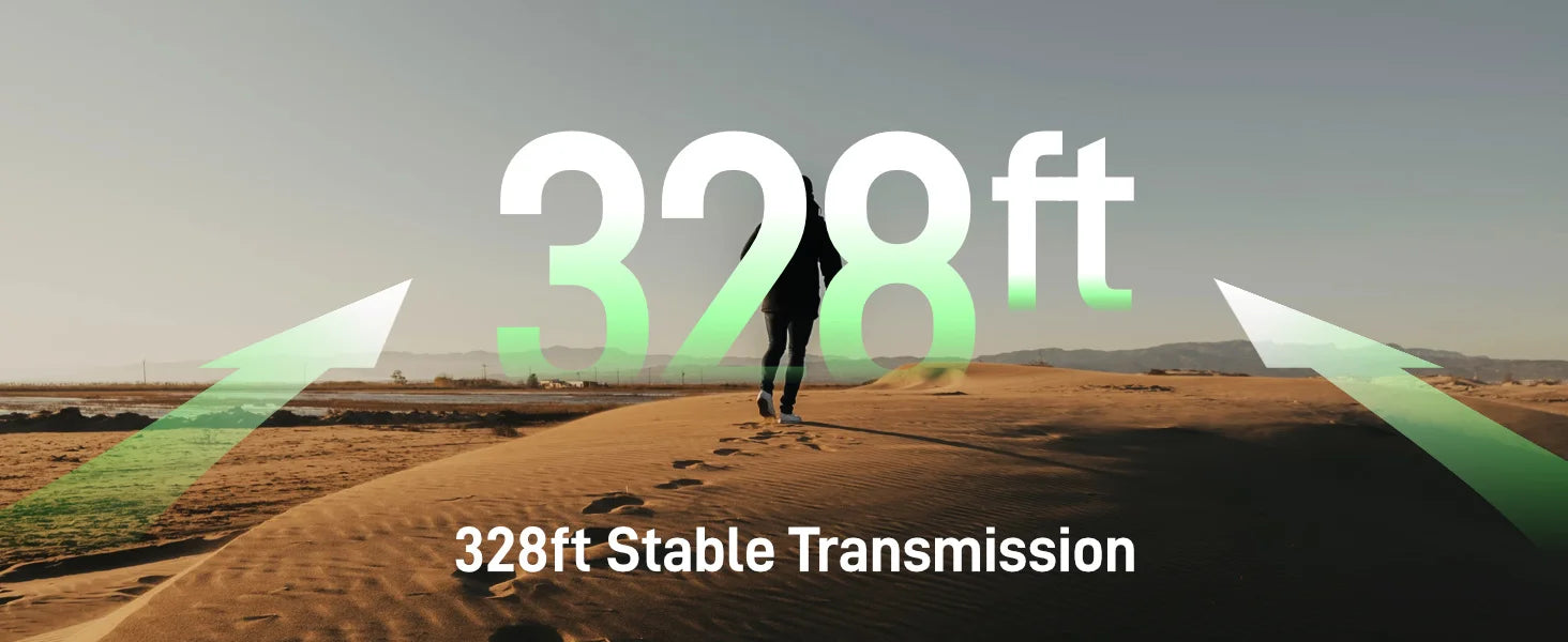 MAONO T1mini Wireless Lav Mic – Noise Cancelling Auto Clip App Control Vlog Phone--Deal Extra-Deal Extra