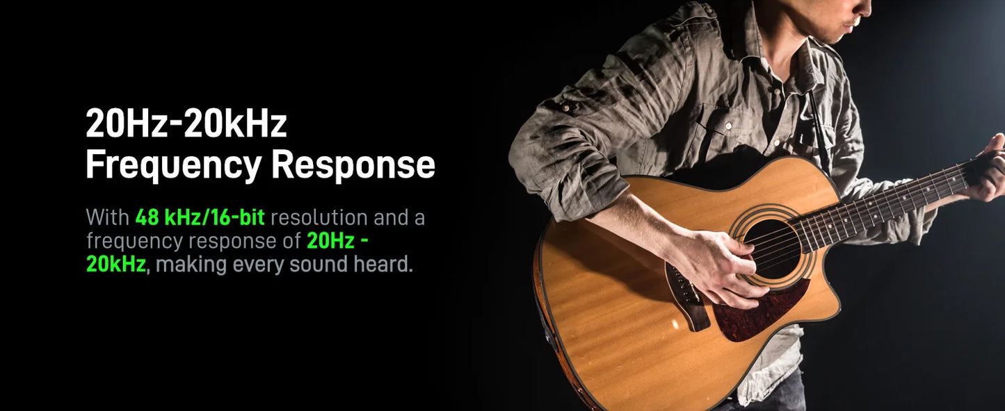 MAONO T1mini Wireless Lav Mic – Noise Cancelling Auto Clip App Control Vlog Phone--Deal Extra-Deal Extra