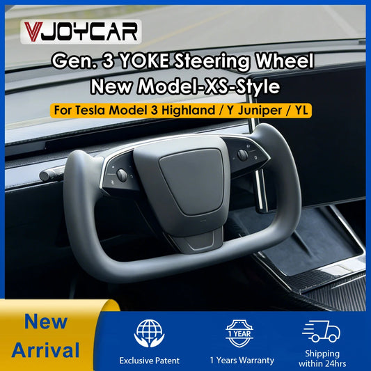 Gen3 Heated Yoke Tesla Model Y Juniper 3 Highland 350mm