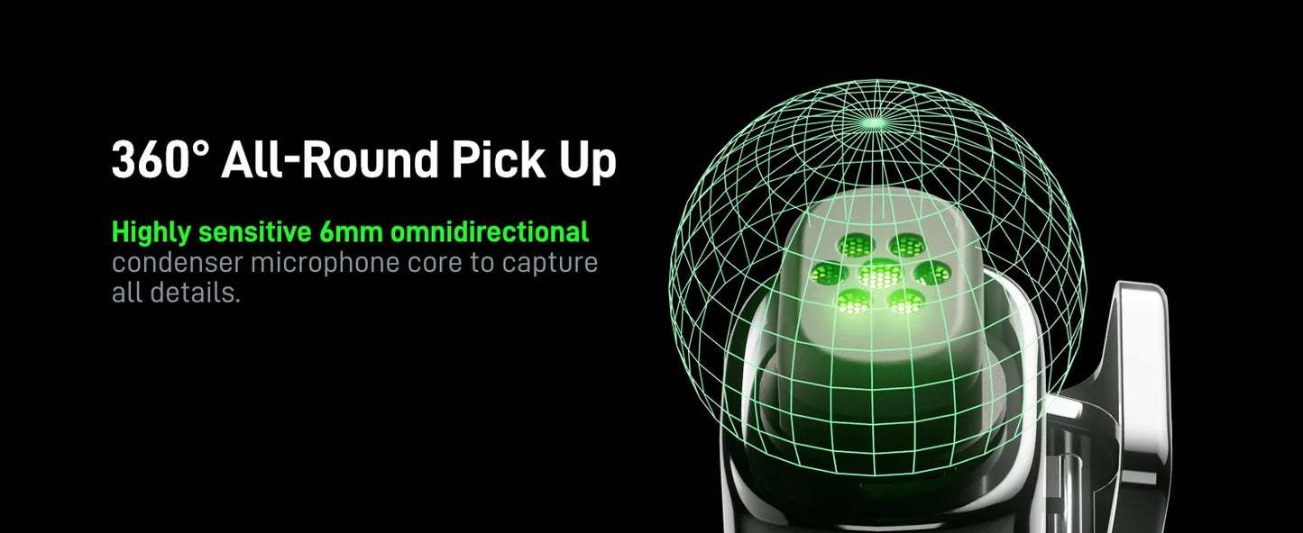 MAONO T1mini Wireless Lav Mic – Noise Cancelling Auto Clip App Control Vlog Phone--Deal Extra-Deal Extra