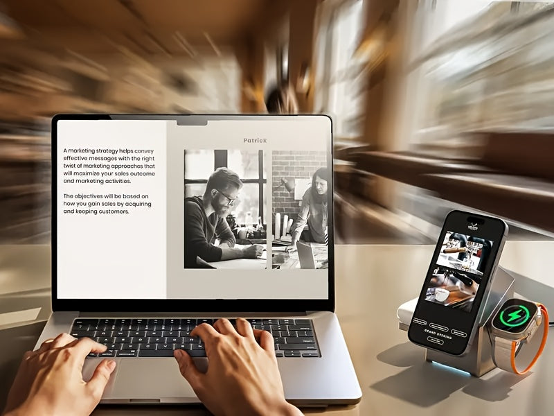 Multi-Functional Wireless Charger--Deal Extra-Deal Extra