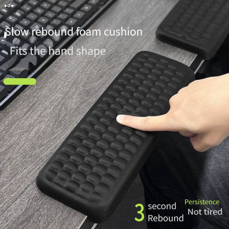 Desk Elbow Pads, Memory Foam Keyboard Wrist Rests, Edge Hand Supports for Tables, Wrist Protection Pads, Office Computer Mouse Hand Supports, Non-Slip Memory Foam Elbow Support Cushions, Ergonomic Desk Edge Pads