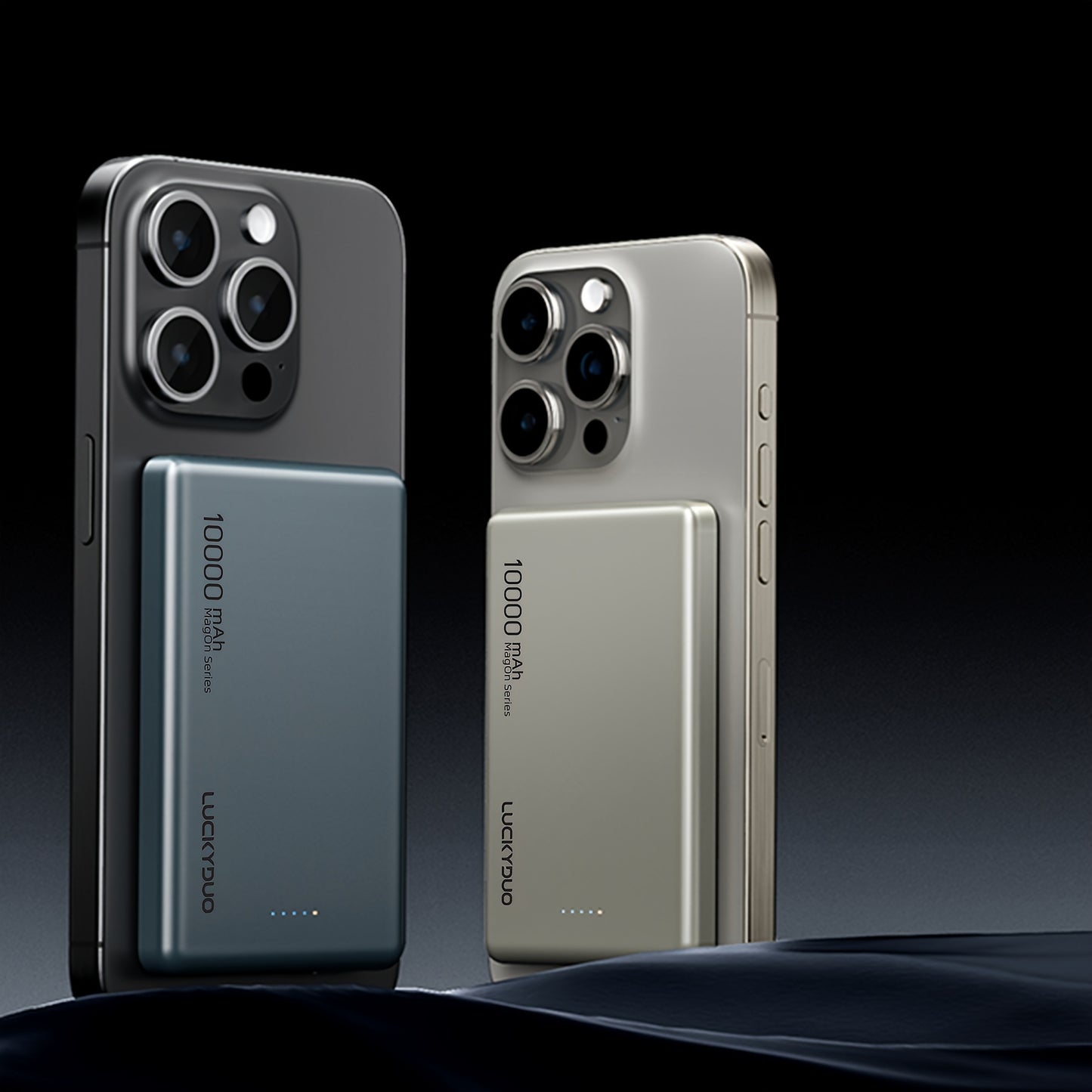 10000mAh Magnetic Power Bank – Ultra-Slim MagSafe Wireless Charger for iPhone 12/13/14/15/16/17 with USB‑C Fast Charging