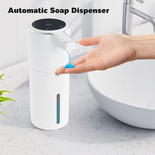 Recently Enhanced Touchless Soap Dispenser Featuring an Infrared Sensor with a Detection Range of 0-40Mm, Equipped with a 1800Mah Rechargeable Battery And a 400Ml Capacity. Available in Both Liquid And Foam Versions, It'S Ess--Deal Extra-Deal Extra