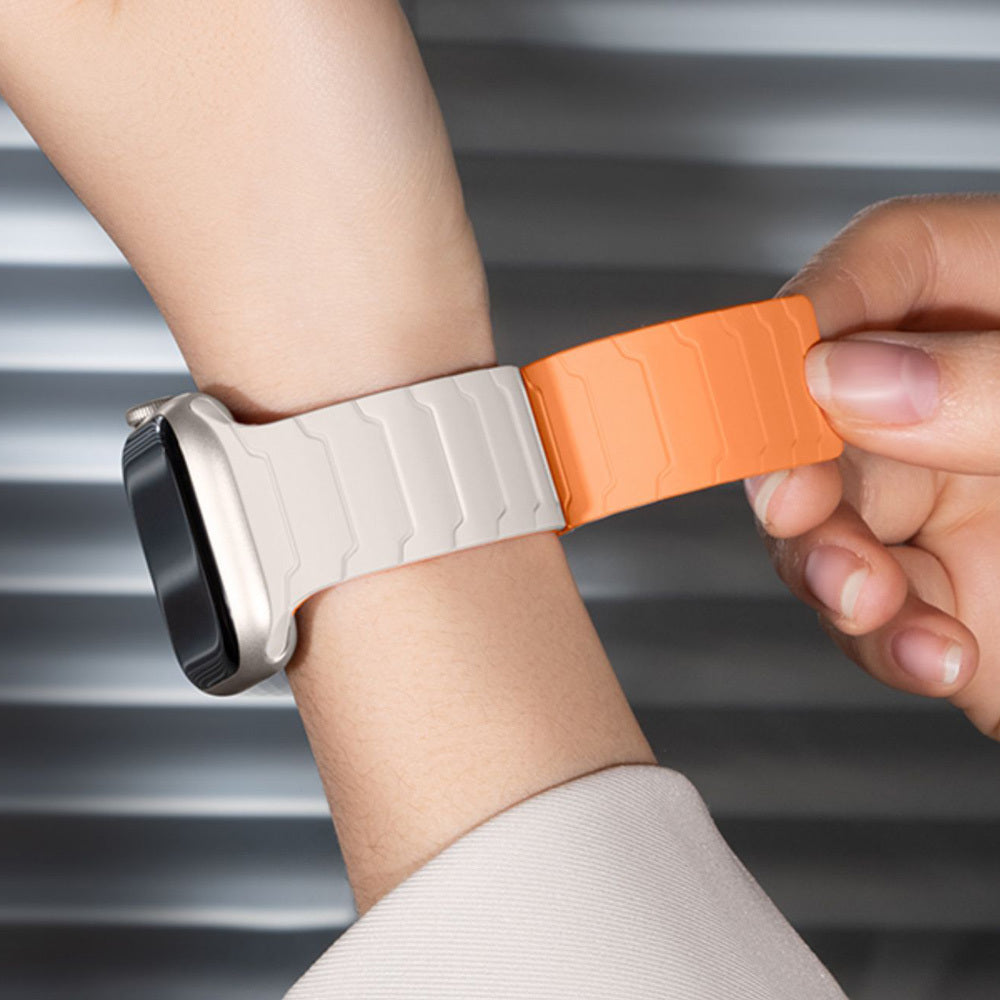 Magnetic Sport Strap for Apple Watch Band 38mm 40mm 41mm 42mm 44mm 45mm 46mm 49mm Adjustable Loop Bracelet for iWatch Series 10 9 8 7 6 5 4 SE Ultra 2 1 Accessories, Women Men