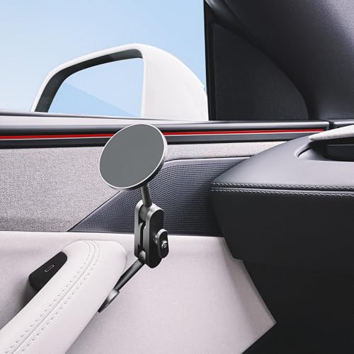 Premium Alloy Phone Mount (2026-2022 Model Y, 2023-2021 Model 3)--Deal Extra-Size:2026-2022 Model Y, 2023-2021 Model 3-Deal Extra